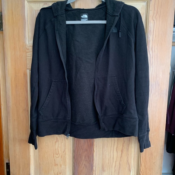 The North Face black zip up size Medium - Picture 1 of 3